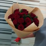 Букет из 15 красных роз Премиум