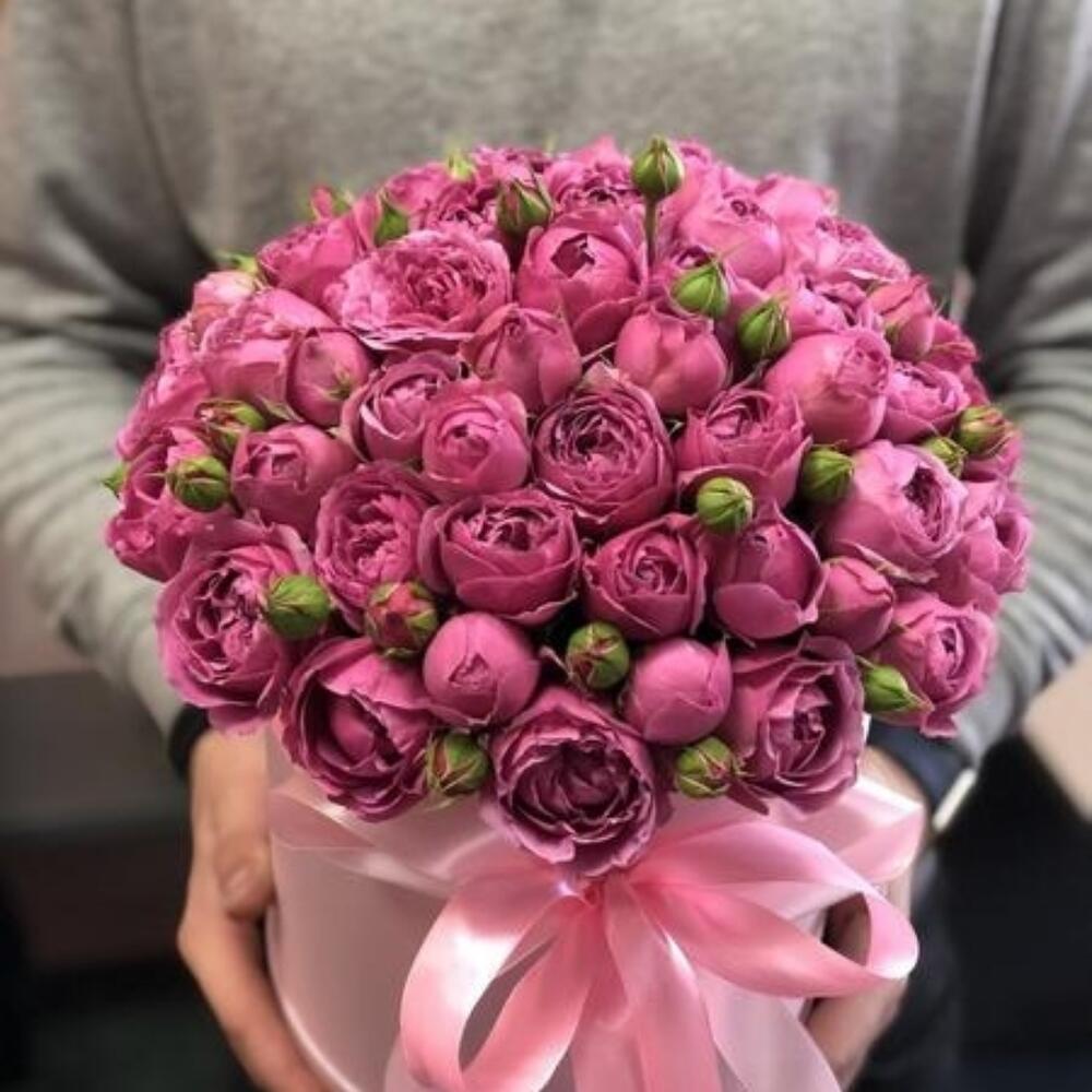 Цветы в коробке