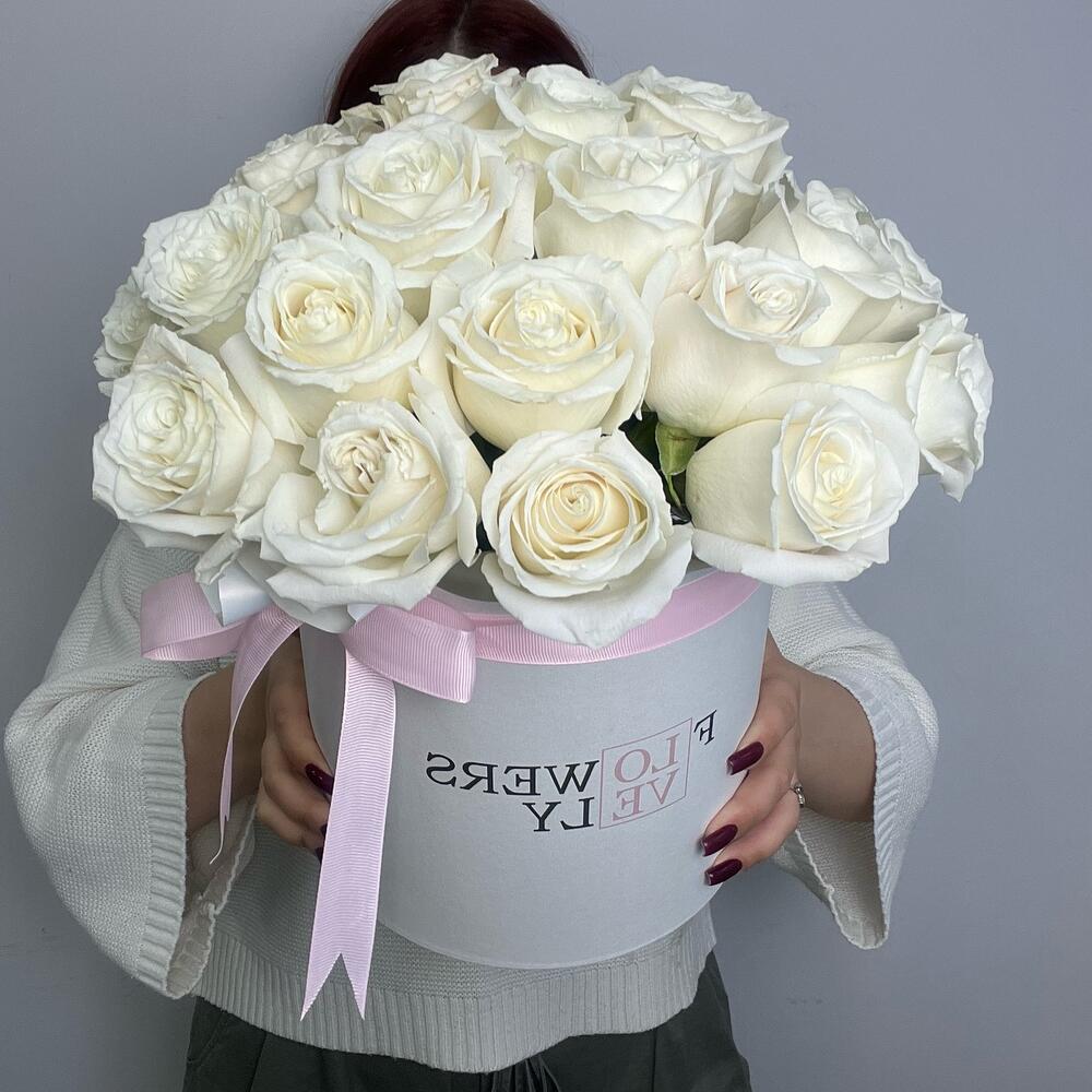 Розы в коробке